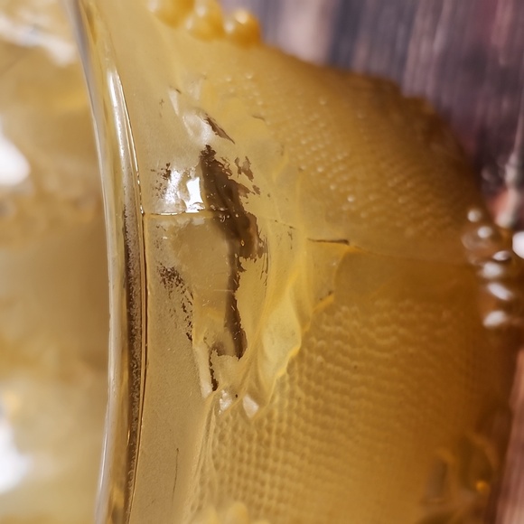 Vintage footed candy dish with lid - Picture 8 of 16